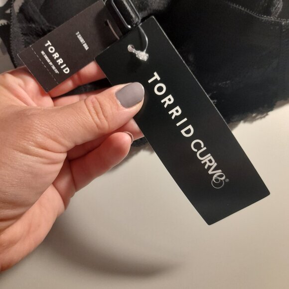 *BOGO FREE* Torrid Womens Curve Plaid Microfiber Sexy T Shirt Bra Size 40C - Picture 3 of 4